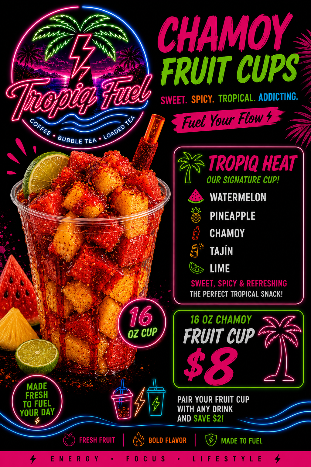 Chamoy Fruit Cup