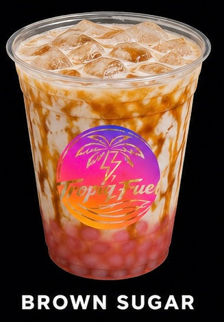 Brown Sugar Bubble Tea with Boba