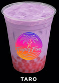 Taro Bubble Tea with Boba